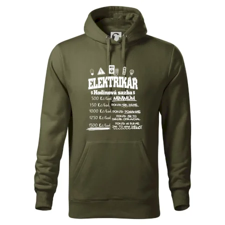 Elektrikář hodinová sazba