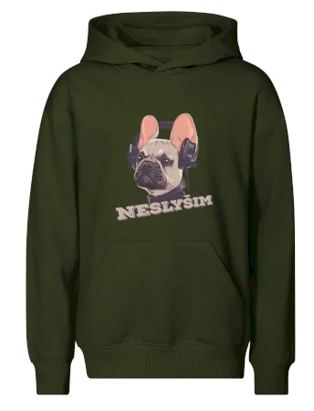 Francouzský buldoček neslyším