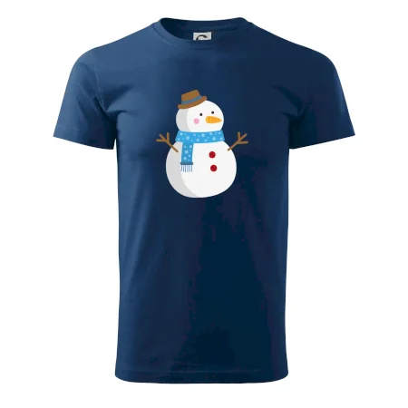 Sněhulák se šálou