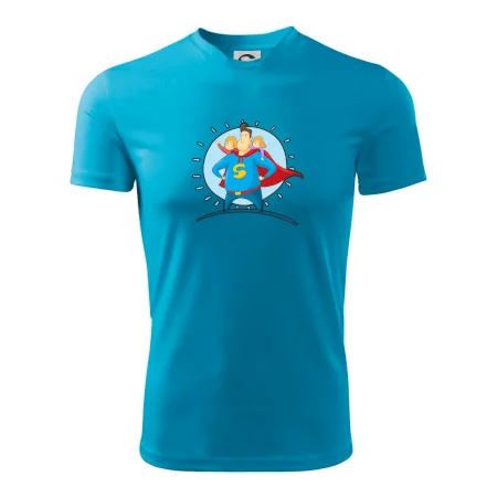 Táta superman - holka a holka