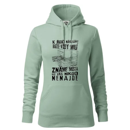 K řidiči náklaďáku buďte vždy milý
