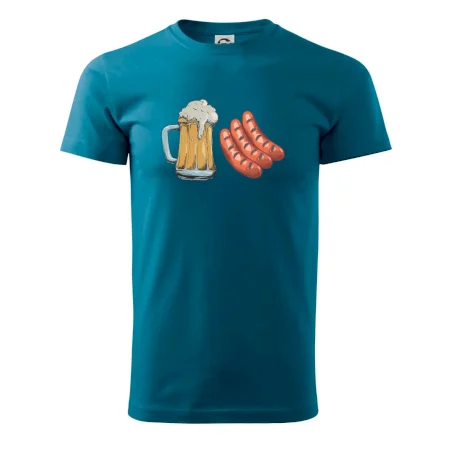 Pivo a klobása