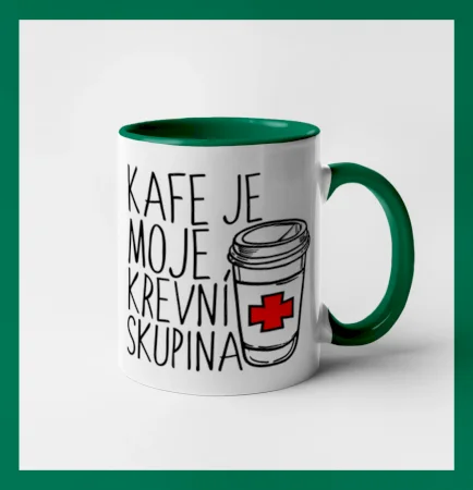 Kafe je moje krevní skupina