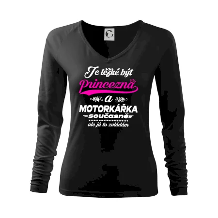 Je těžké být princezna - motorkářka