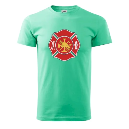 Fire department logo červené