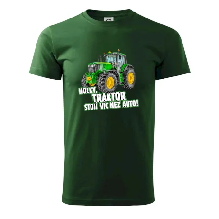 Holky, traktor stojí víc než auto