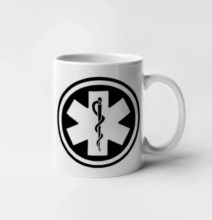Rescue logo samostatné kulaté