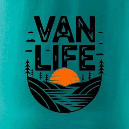 Van life a  Západ slunce