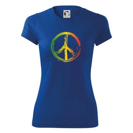 Peace symbol paint