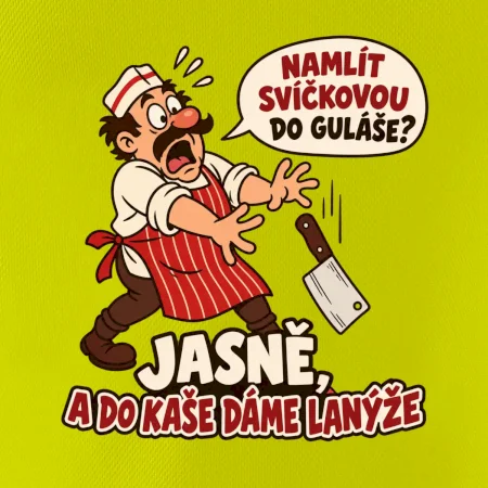 Svíčková do guláše a lanýže do kaše