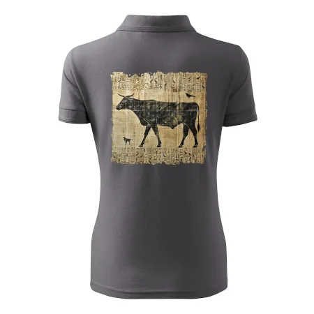 Egyptské hieroglyfy kráva