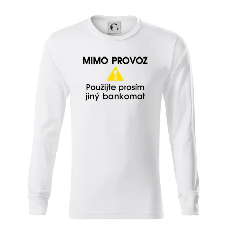 Mimo provoz - použijte jiný bankomat