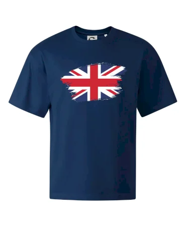 Britská vlajka roztrhaná