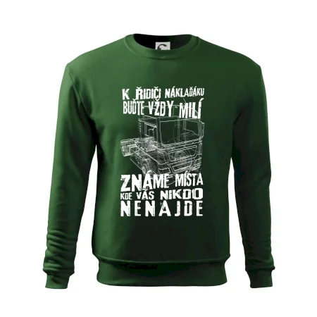 K řidiči náklaďáku buďte vždy milý