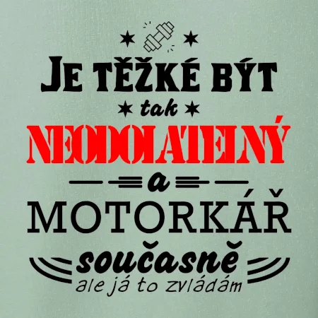 Je těžké být tak neodolatelný - motorkář