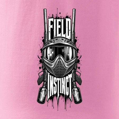 Černobílá maska field instinct paintball