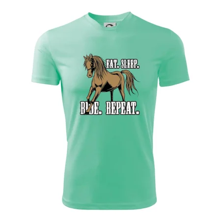 Eat Sleep Ride Repeat Western