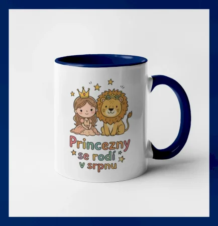 Dětský obrázek - princezny se rodí v srpnu
