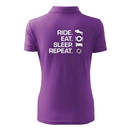 Ride Eat Sleep Repeat koně