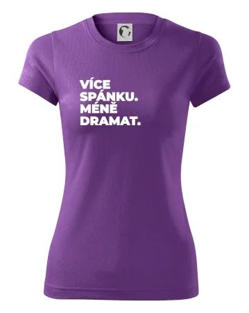 VÍCES PÁNKU. MÉNĚ DRAMAT.