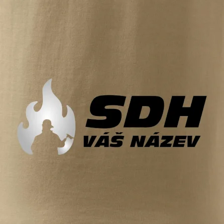Kšiltovka SDH nápis, reflexní oheň
