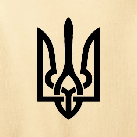 Ukrajina trojzubec velký