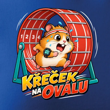 Běžecký křeček na oválu