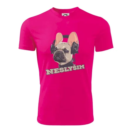 Francouzský buldoček neslyším