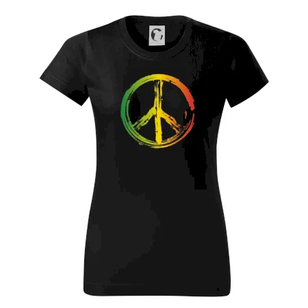 Peace symbol paint