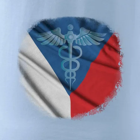Hrdinové zdravotnictví - Česká vlajka (Pecka design)