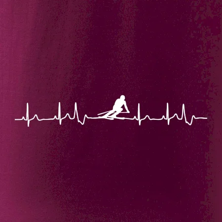 Lyžař EKG