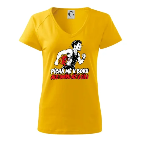 Běžec píchá mě v boku