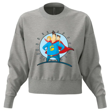 Táta superman - holka a kluk