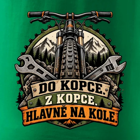 Do kopce z kopce hlavně na kole