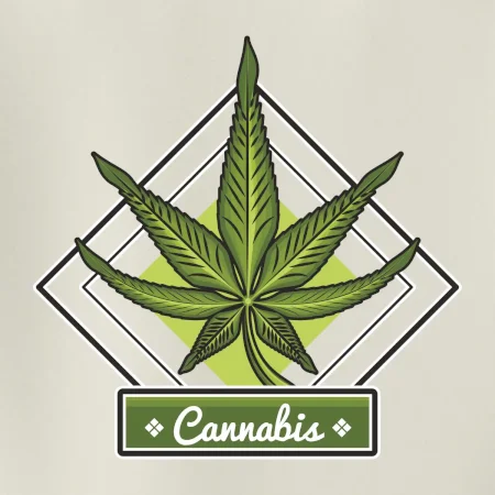 Cannabis list kosočtverec