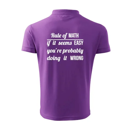 Rule of math