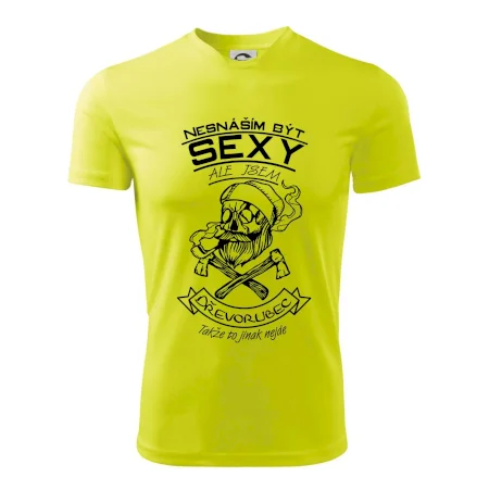 Nesnáším být sexy - dřevorubec