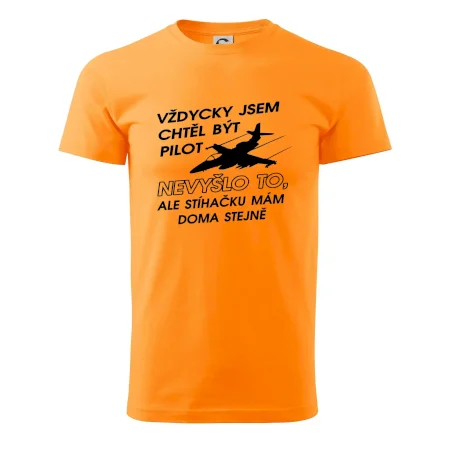 Chtěl jsem být pilot stíhačku mám doma