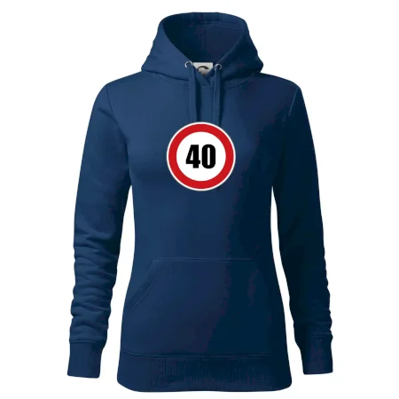 Dopravní značka - omezení rychlosti 40