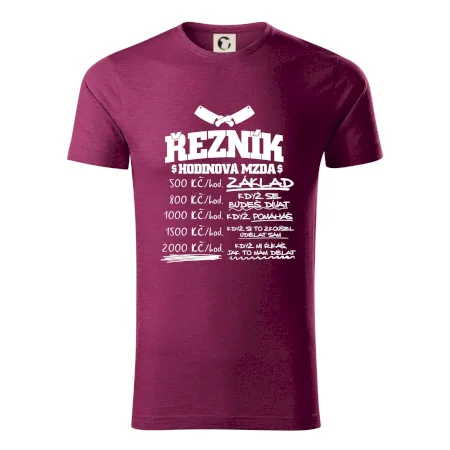 Hodinová mzda řezník