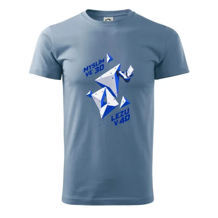 Bouldering myslím ve 3d lezu v 4d