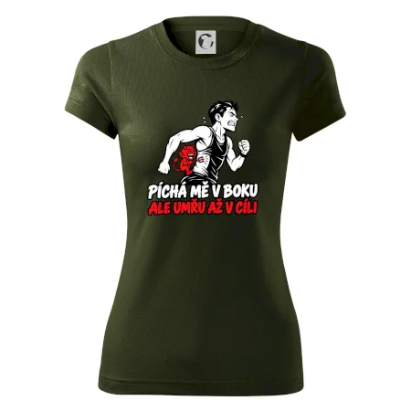 Běžec píchá mě v boku