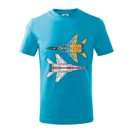 Mig 29 Fulcrum ze spoda a ze zhora