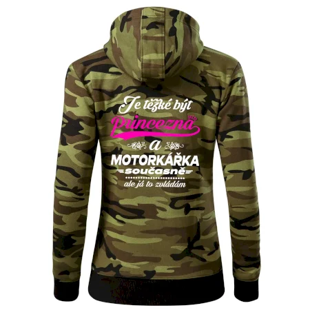 Je těžké být princezna - motorkářka