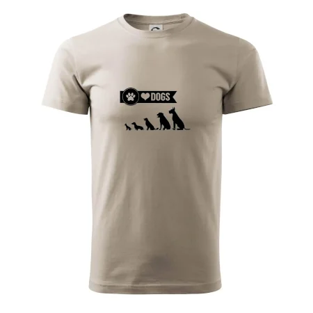 I love dogs - tlapka