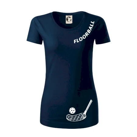 Floorball nápis šikmo