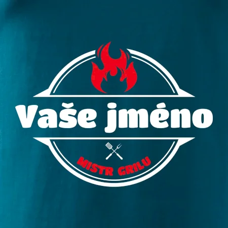 Mistr grilu erb - vlastní jméno