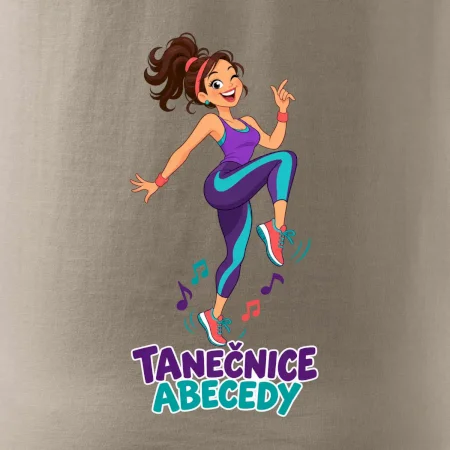 Běžecká tanečnice abecedy