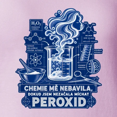 Chemie mě nebavila dokud jsem nezačala míchat peroxid
