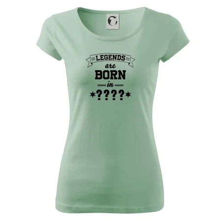 Legends are born in (tvůj měsíc narození)